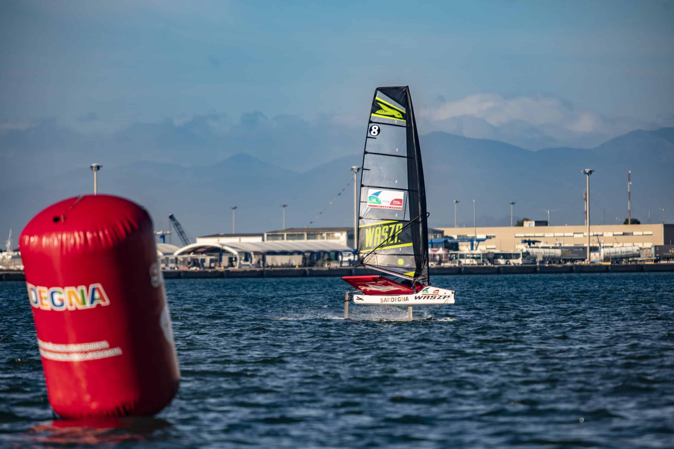Sardinia Sailing Cup Day 2, Comincia Lo Spettacolo Del Foil Internazionale In Sardegna Le Regate Si Possono Seguire Da Su Siccu - credits Luigi Corda- GreatJob Studio