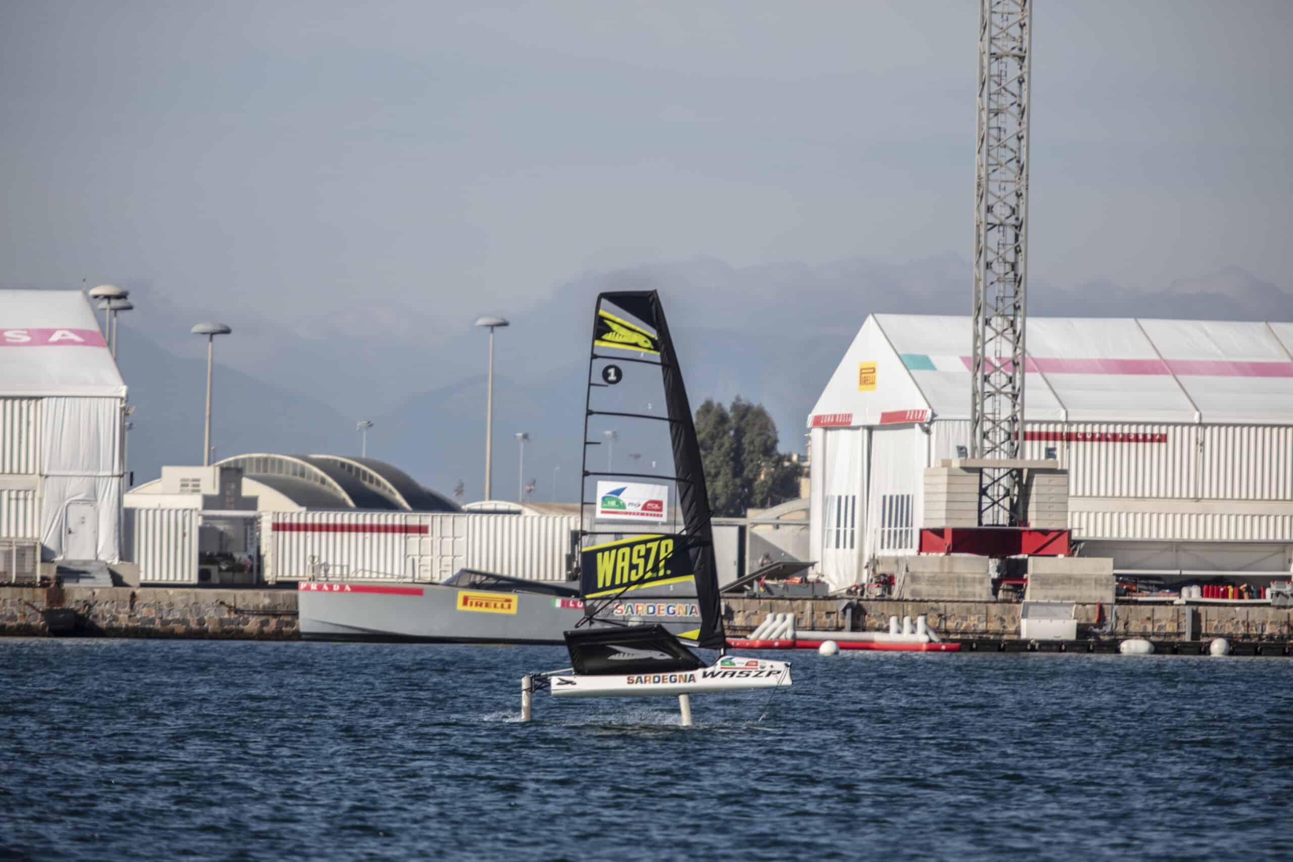 Sardinia Sailing Cup Day 2, Comincia Lo Spettacolo Del Foil Internazionale In Sardegna Le Regate Si Possono Seguire Da Su Siccu - credits Luigi Corda- GreatJob Studio