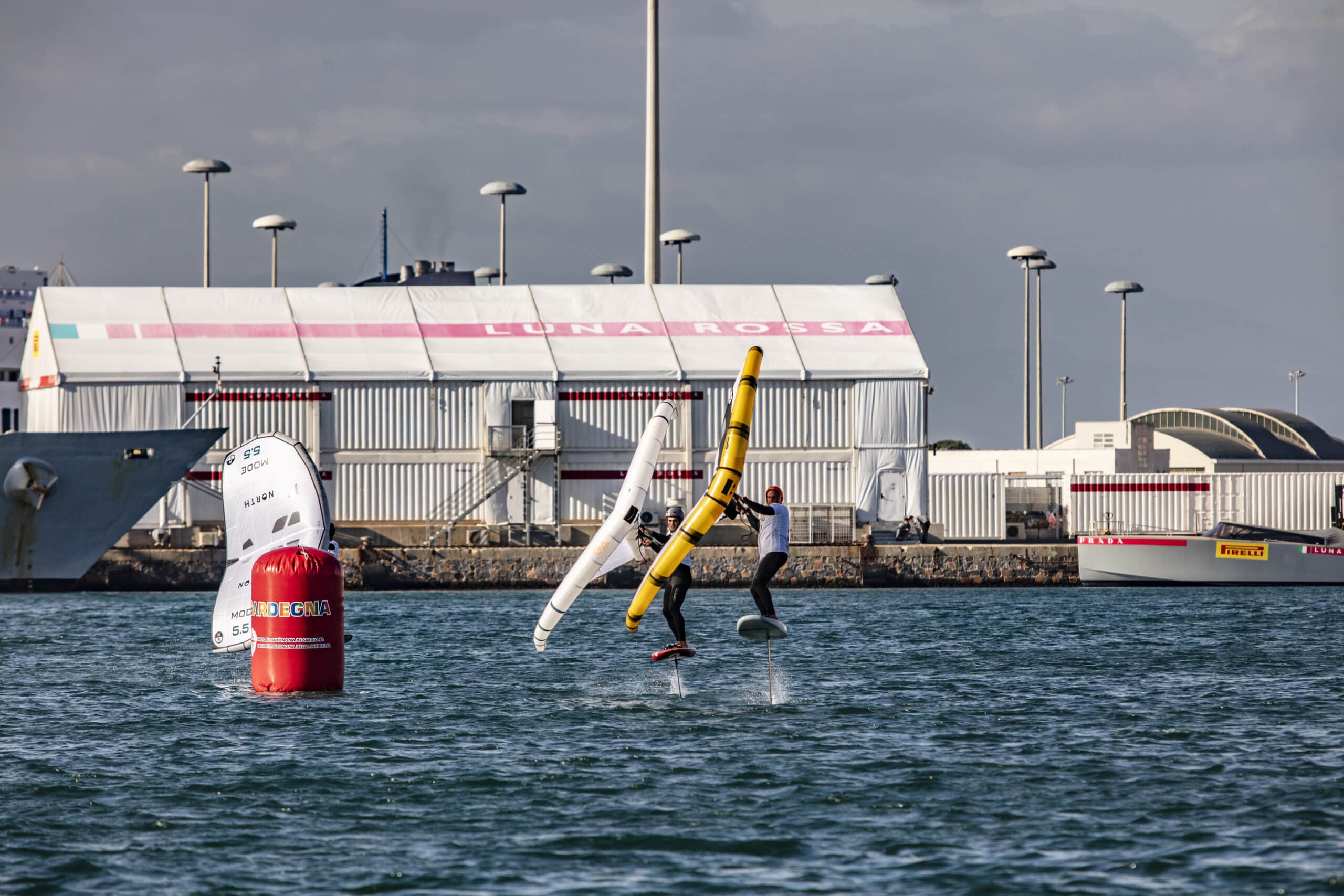 Sardinia Sailing Cup Day 2, Comincia Lo Spettacolo Del Foil Internazionale In Sardegna Le Regate Si Possono Seguire Da Su Siccu - credits Luigi Corda- GreatJob Studio