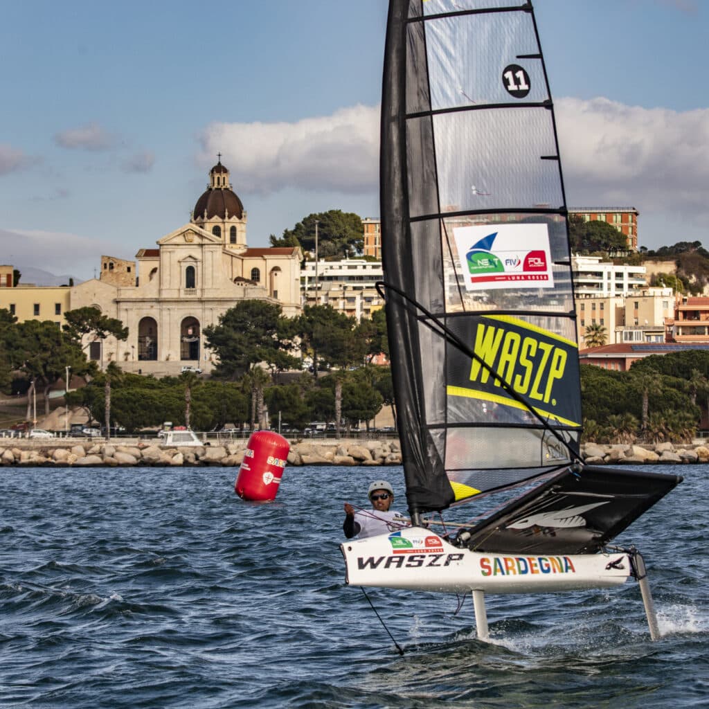 Sardinia Sailing Cup Day 2, Comincia Lo Spettacolo Del Foil Internazionale In Sardegna Le Regate Si Possono Seguire Da Su Siccu - credits Luigi Corda- GreatJob Studio