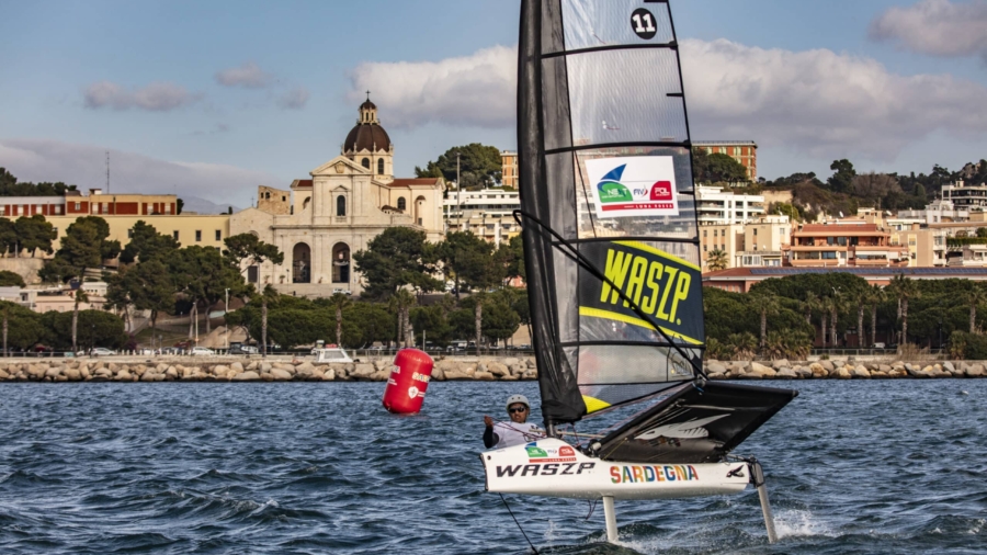 Sardinia Sailing Cup Day 2, Comincia Lo Spettacolo Del Foil Internazionale In Sardegna Le Regate Si Possono Seguire Da Su Siccu - credits Luigi Corda- GreatJob Studio